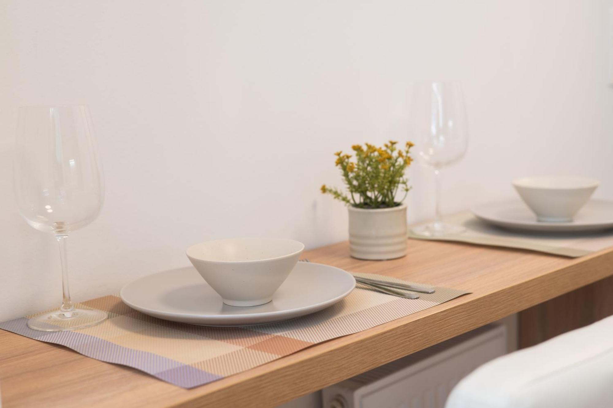 Honey Oak & Cream Patio By Nest Διαμέρισμα Θεσσαλονίκη Δωμάτιο φωτογραφία